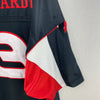 Vintage Chase Nascar Authentic Dale Earnhart Black Jersey Size XL
