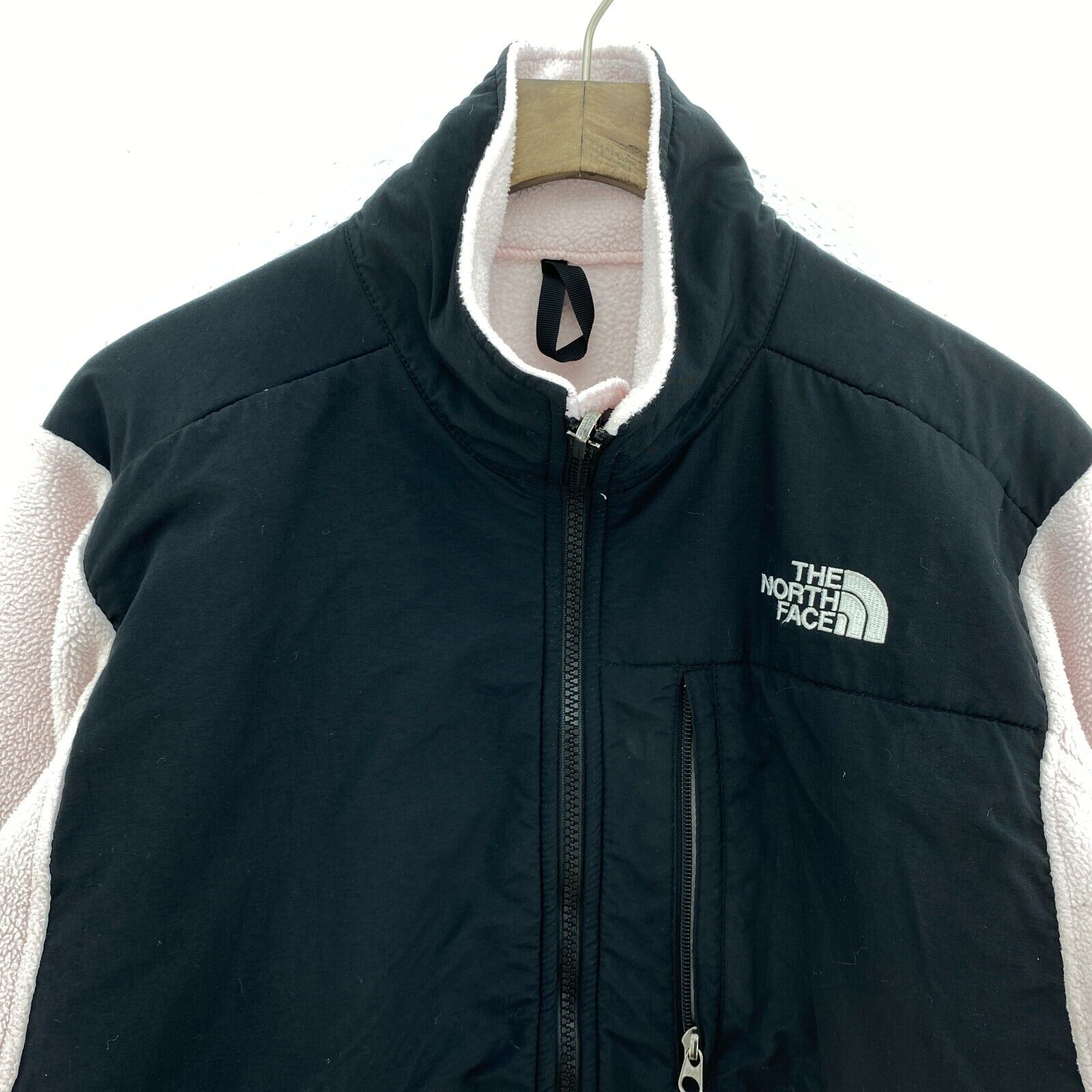 The North Face Denali Fleece Jacket Size S Two Tone Pink Women's Full Zip Up