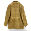 Van Heusen Brown Corduroy Fur Collar Fleece Lined Jacket Size 42
