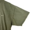 Vintage Nike Swoosh Chest Logo Earth Tone Green T-shirt Size XL