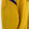 Russell Athletic Flandreau Fliers NCAA Yellow Quarter Zip Hooded Jacket Size XL