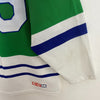 Californias Stewart #13 Green White Long Sleeve Jersey Size XL