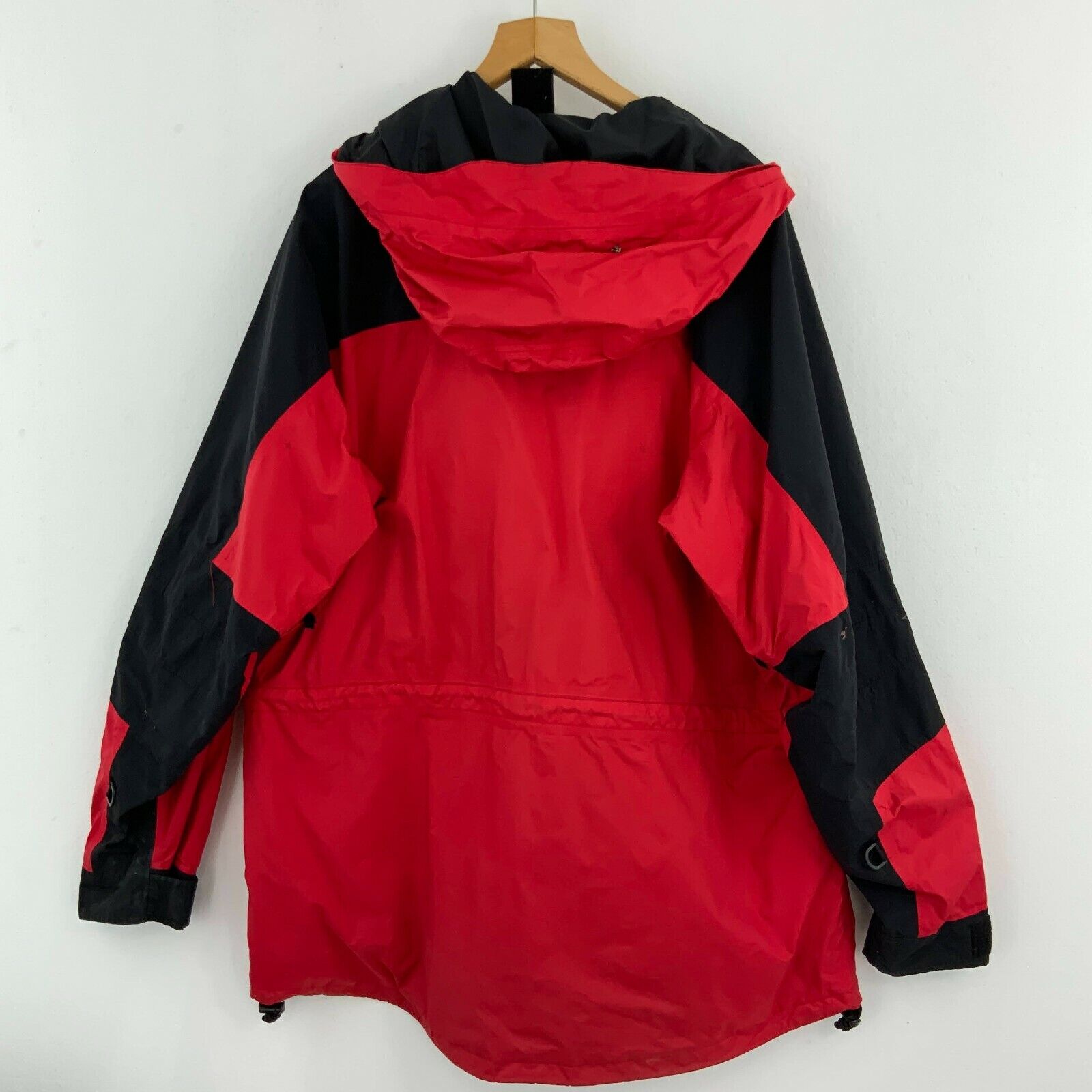 The North Face Full Zip Red Hooded Jacket Size XL