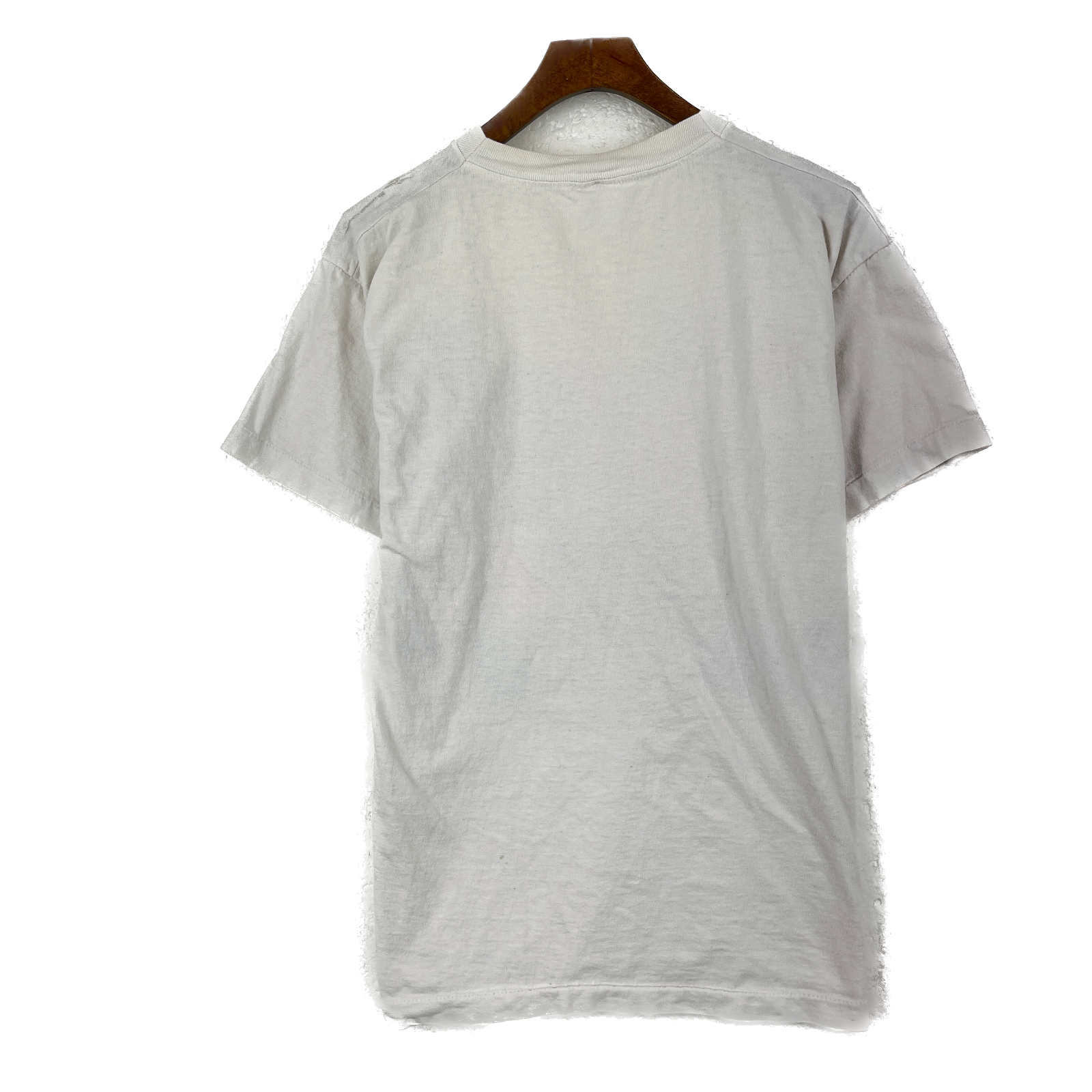 Vintage Betty Boop Car Dog White T-shirt Size L Women's Single Stitch