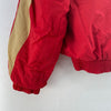 Reebok Pro Line San Francisco 49ers Red Insulated Full Zip Jacket Size L