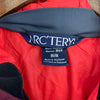 Arc'treyx Beta Logo Full Zip Burgundy Hooded Jacket Size M