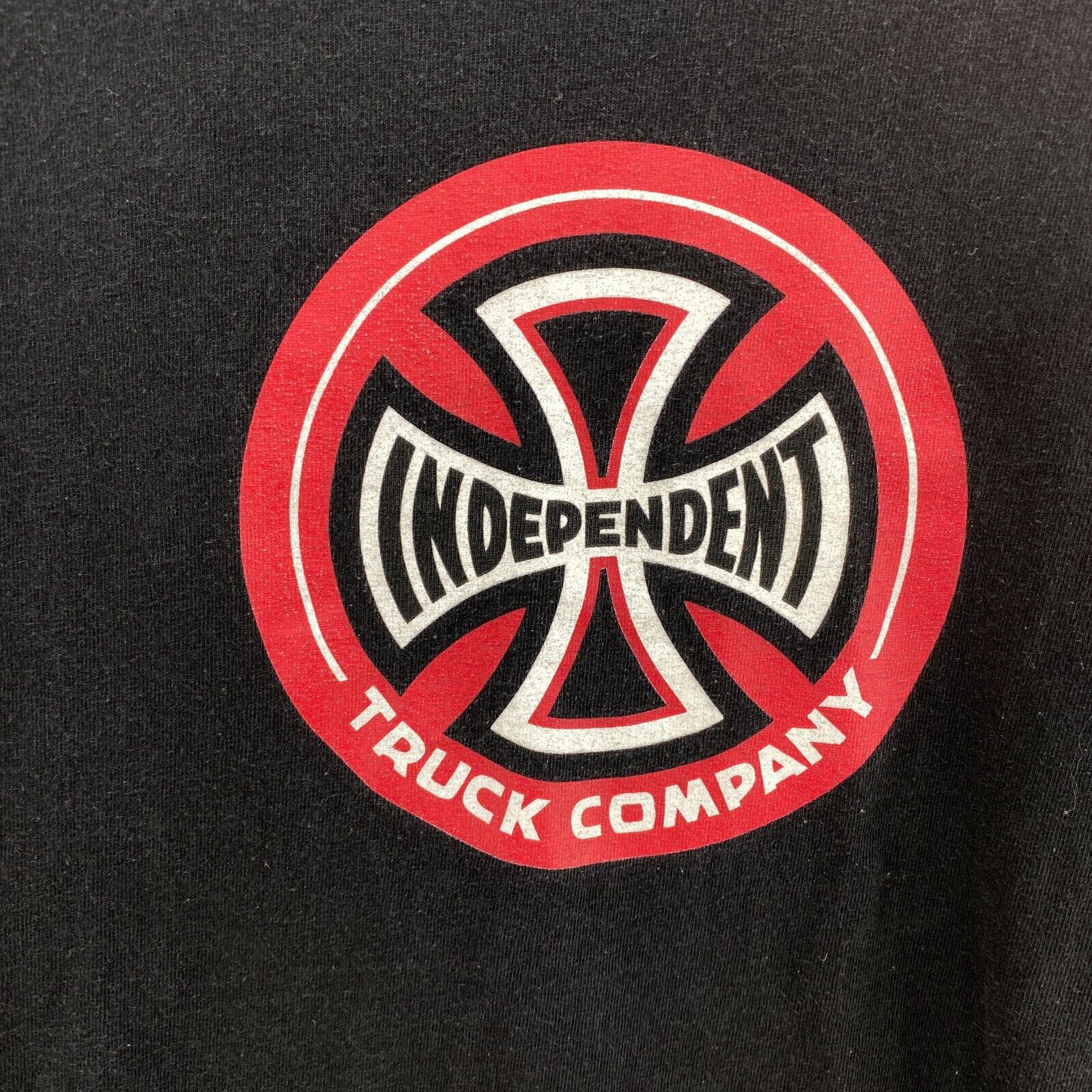 Independent Truck Company Logo Black Long Sleeve T-shirt Size S
