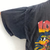 Vintage Looney Tunes Bugs Bunny Sylvester Streetwear 1992 T-shirt Size L Black
